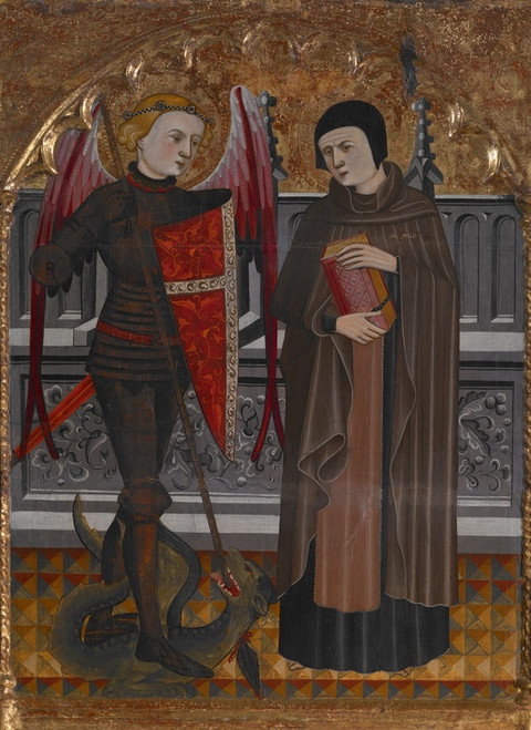 Digital Print - St. Michael and St. Amador by Pere Vall