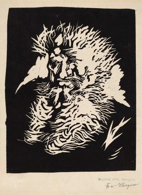 Digital Print - Brtiger Mann by Wilhelm Morgner