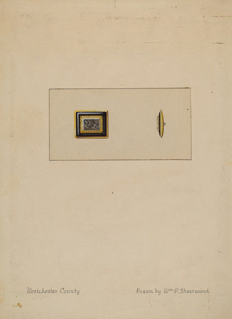 Digital Print - Brooch by William P. Shearwood