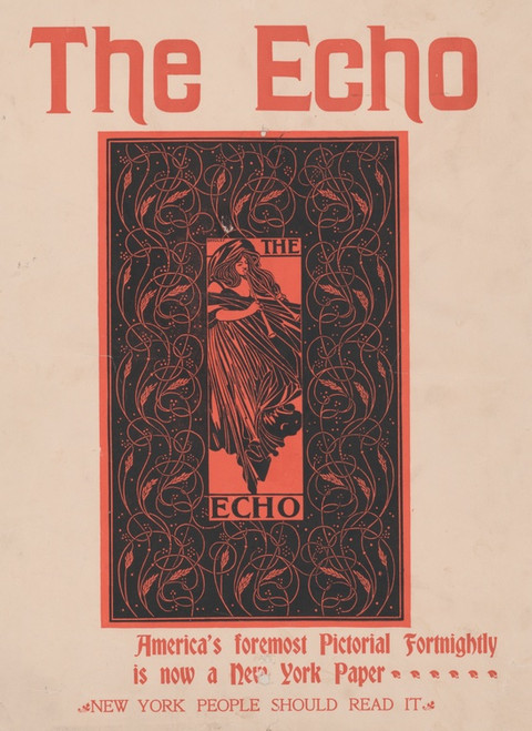 Digital Print - The Echo by Will Bradley