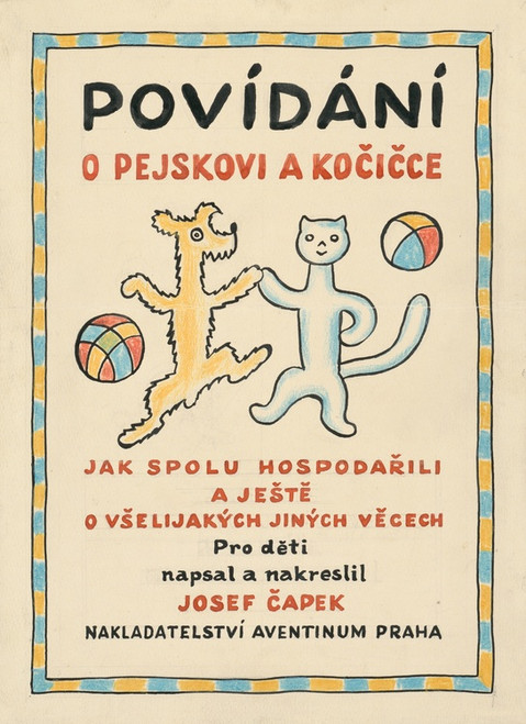 Digital Print - I Had a Dog and a Cat Pl 01 by Josef apek