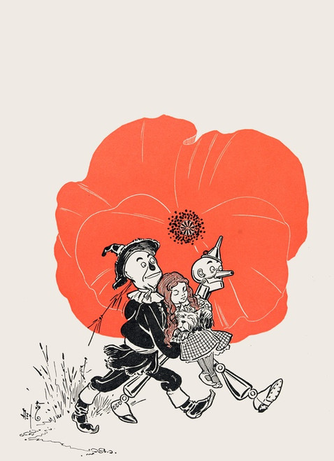 Digital Print - The wonderful Wizard of Oz Pl 3 by William Wallace Denslow
