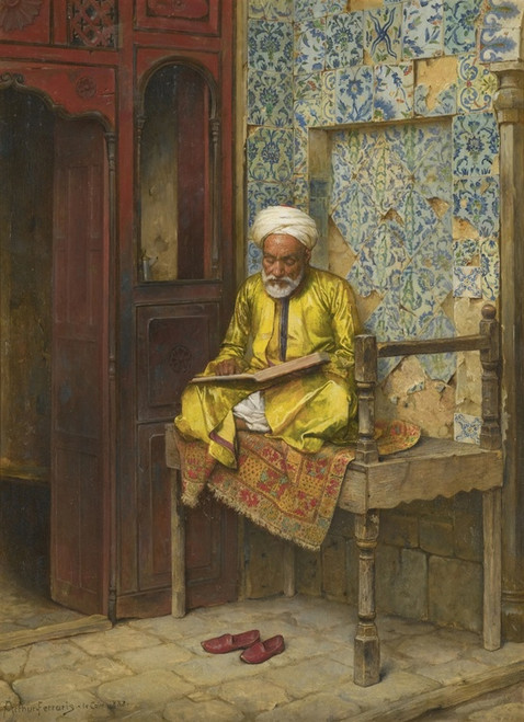 Digital Print - The Learned Man of Cairo by Arthur Von Ferraris