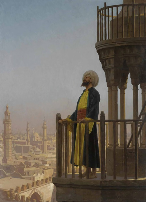 Digital Print - Le Muezzin by Jean-Lon Grme