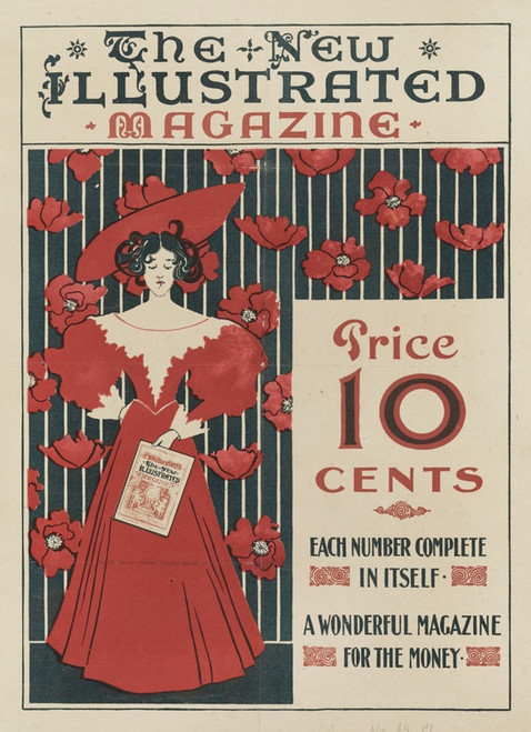 Digital Print - The New Illustrated magazine by Ethel Reed