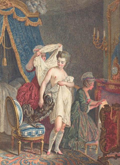 Digital Print - Le Lever by Nicolas Franois Regnault