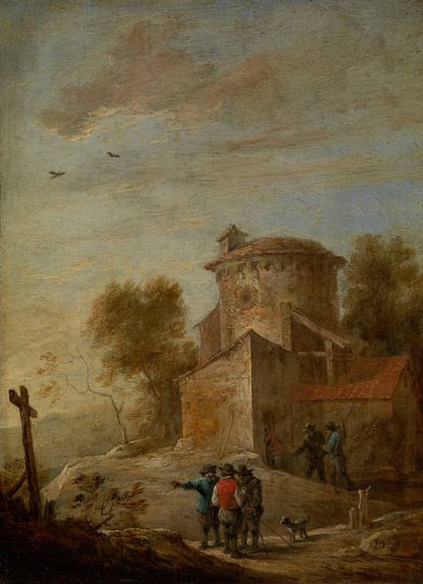 Digital Print - Afternoon by David Teniers The Younger