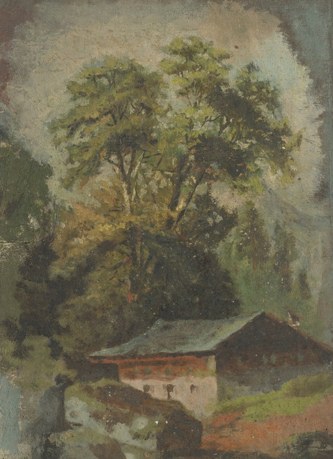 Digital Print - Gamekeeper's Lodge by Jan Nowopack