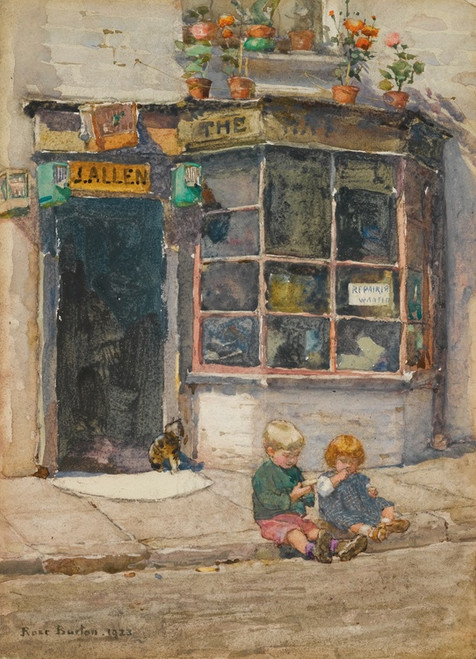 Digital Print - Cobbler's Shop In Lancelot Place, Knightsbridge by Rose Barton