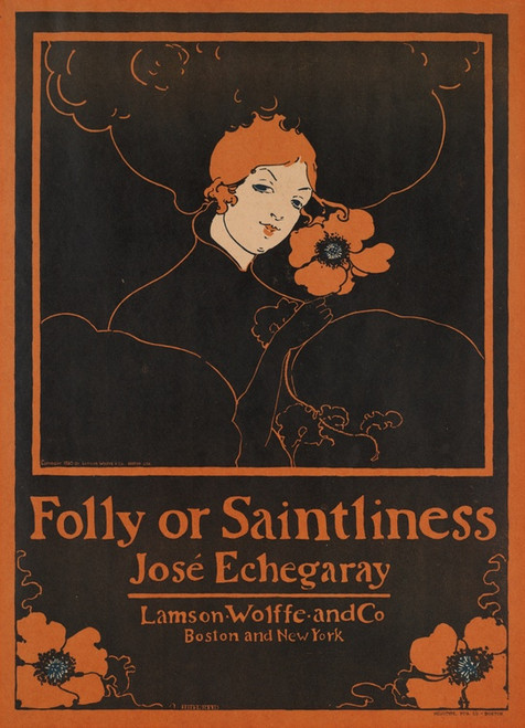 Digital Print - Folly or saintliness by Ethel Reed