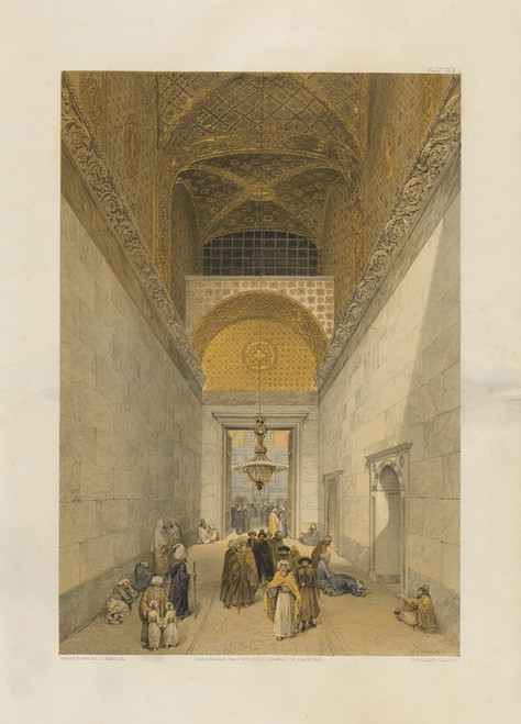 Digital Print - Aya Sofia, Constantinople; as recently restored by order of H. M. the sultan Abdul-Medjid Pl.01 by Gaspare Fossati