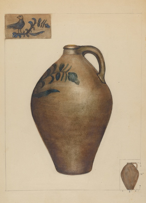 Digital Print - Jug by Samuel Sulkowitz