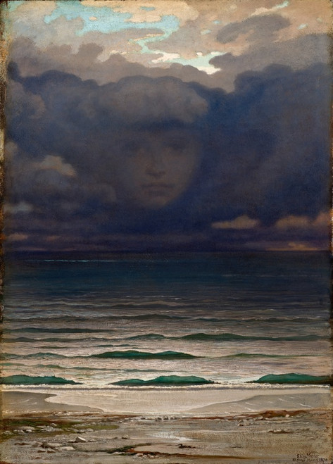 Digital Print - Memory by Elihu Vedder