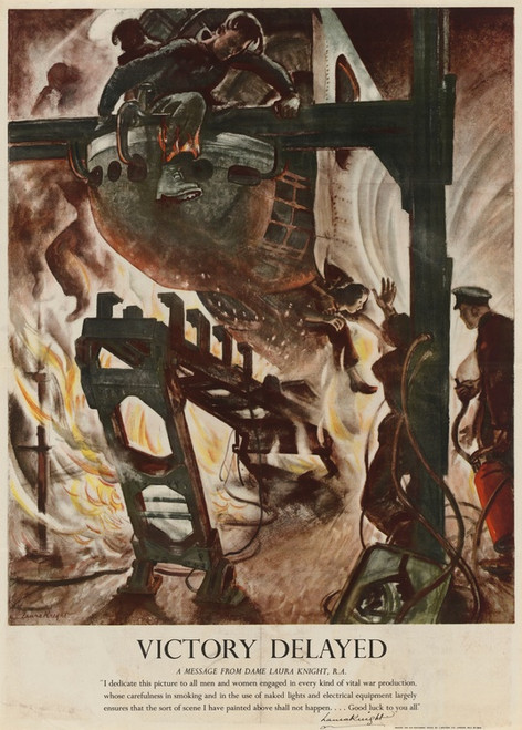 Digital Print - Victory Delayed by Laura Knight