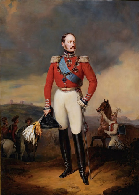 Digital Print - Portrait Of Nicholas I by After Franz Krger