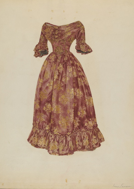 Digital Print - Dress by Irene Lawson