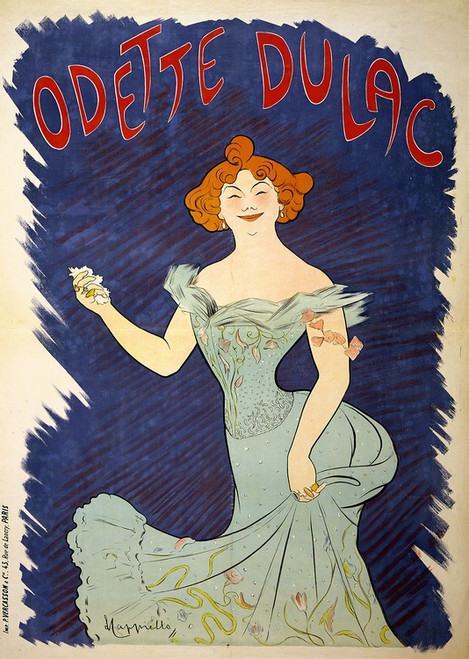 Digital Print - Odette Dulac by Leonetto Cappiello