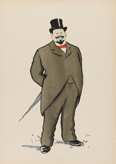Digital Print - M. Wisocky by Georges Goursat (Sem)