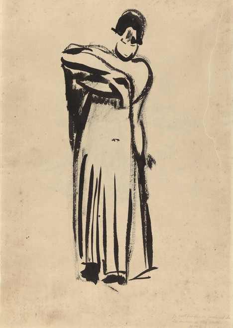 Digital Print - Standing Woman by Rik Wouters