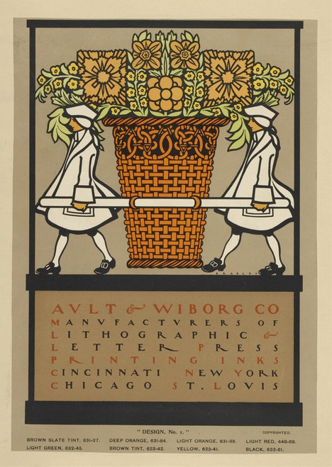 Digital Print - Ault and Wiborg, Ad. 131 by Will Bradley