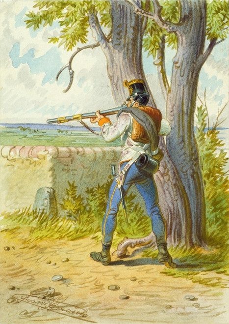 Digital Print - Soldat 4 by Franz Gerasch