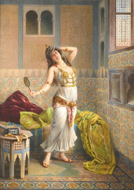 Digital Print - Preparing For The Dance by Francesco Ballesio