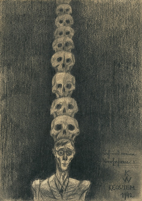 Digital Print - Requiem by Karl Wiener