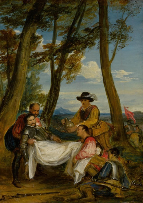 Digital Print - The Death of Sir Philip Sidney by Sir David Wilkie