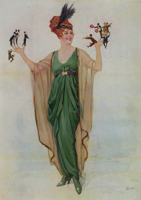 Digital Print - Lady fingers by Brynolf Wennerberg