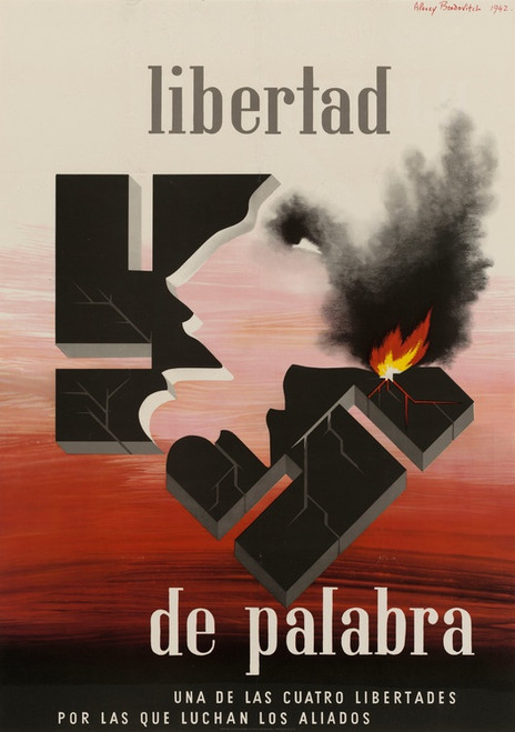 Digital Print - Libertad de Palabra by Alexey Brodovitch