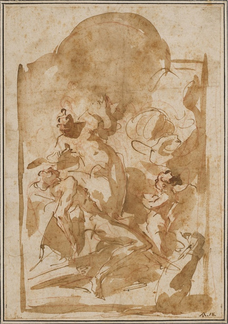 Digital Print - Diana and Endymion by Gaspare Diziani