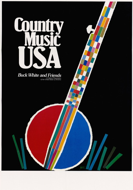Digital Print - Country Music USA. Buck White and Friends by U.S. Information Agency
