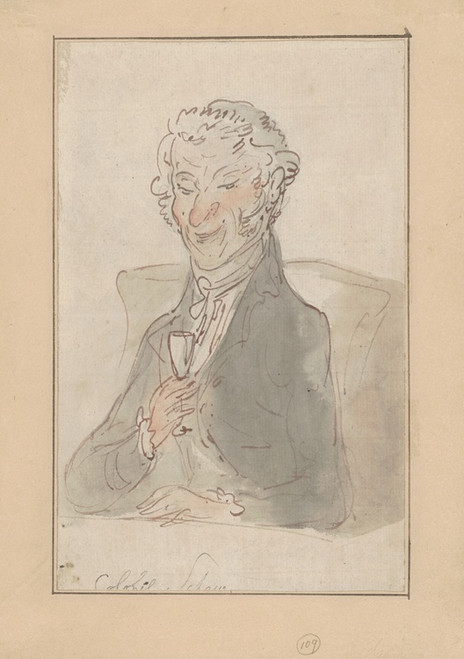 Digital Print - Colonel Seahan by Thomas Rowlandson