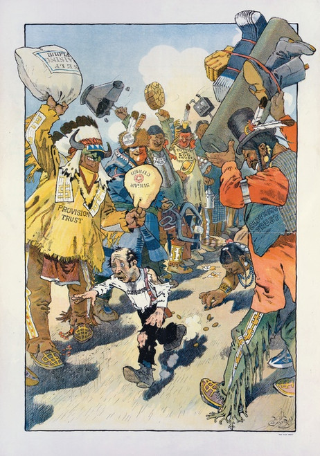 Digital Print - Running the gauntlet by Will Crawford