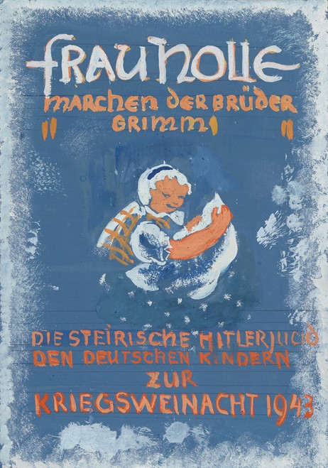 Digital Print - Entwurf Titelblatt; Frau Holle by Anny Dollschein