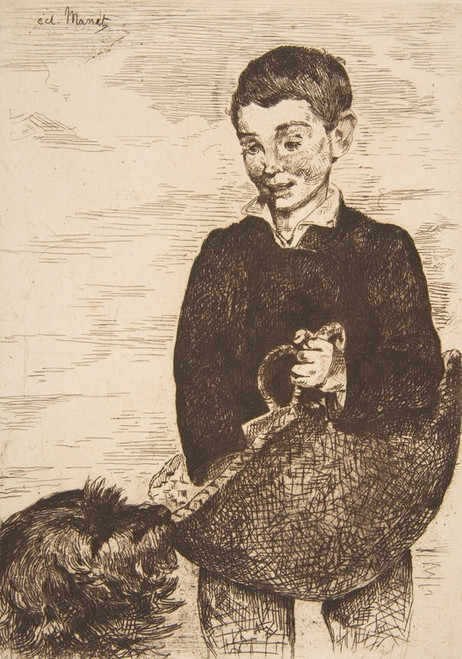 Digital Print - The Urchin by douard Manet