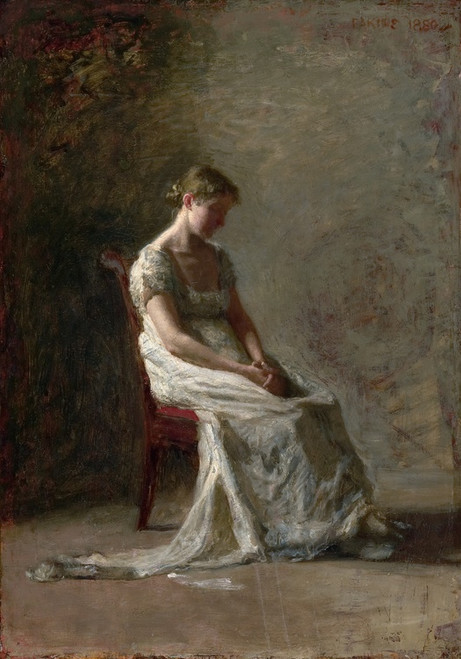Digital Print - Retrospection by Thomas Eakins