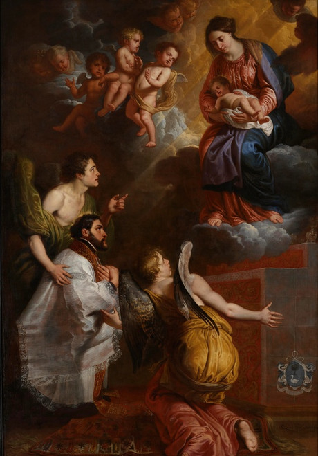 Digital Print - The Vision of St. Francis Xavier by Erasmus Quellinus the younger