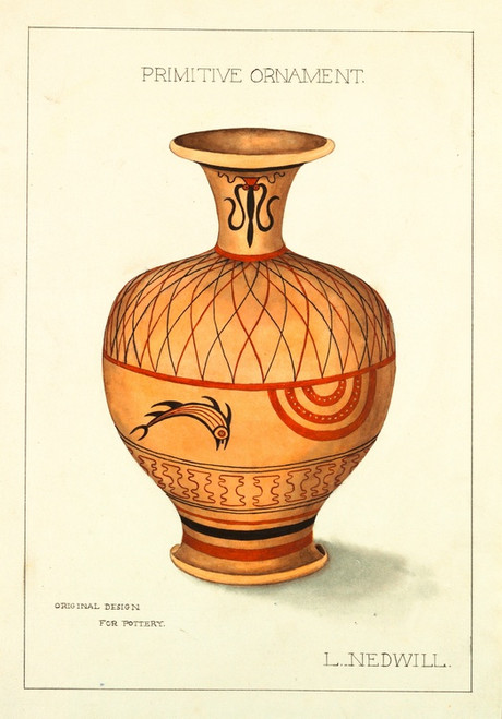 Digital Print - Portfolio, Historic Ornament by Elizabeth A. Nedwill