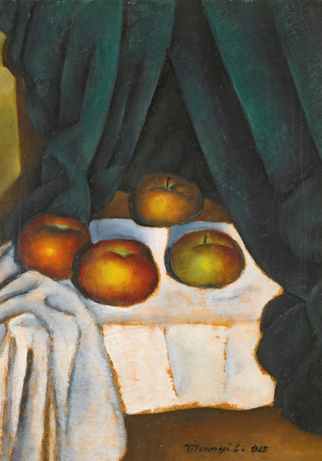 Digital Print - Still Life With Fruit by Lajos Tihanyi