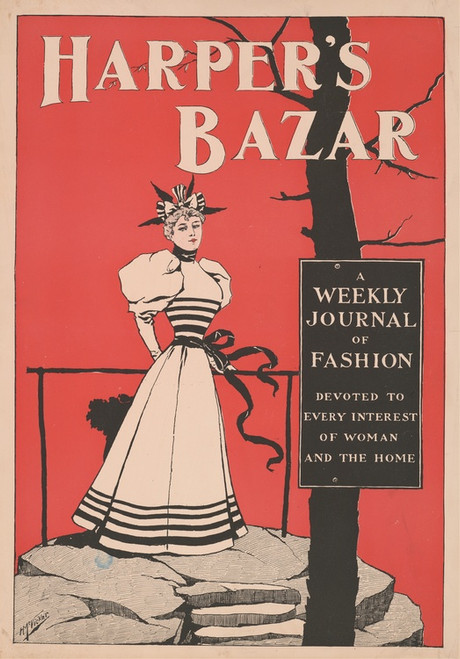 Digital Print - Harper's bazar, a weekly journal of fashion by Harry Whitney McVickar