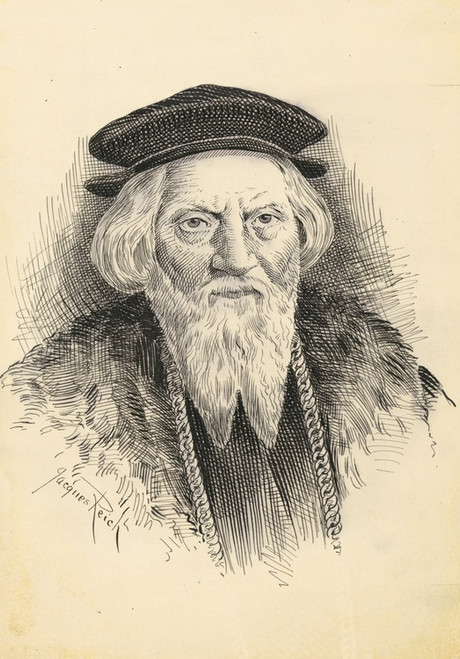 Digital Print - Sebastian Cabot by Jacques Reich