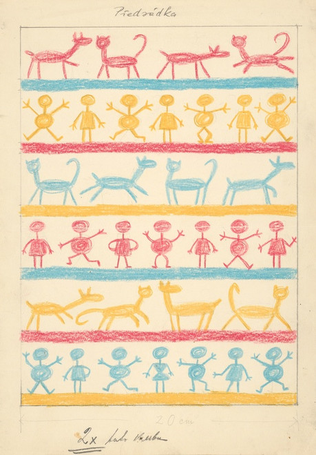 Digital Print - I Had a Dog and a Cat Pl 42 by Josef apek