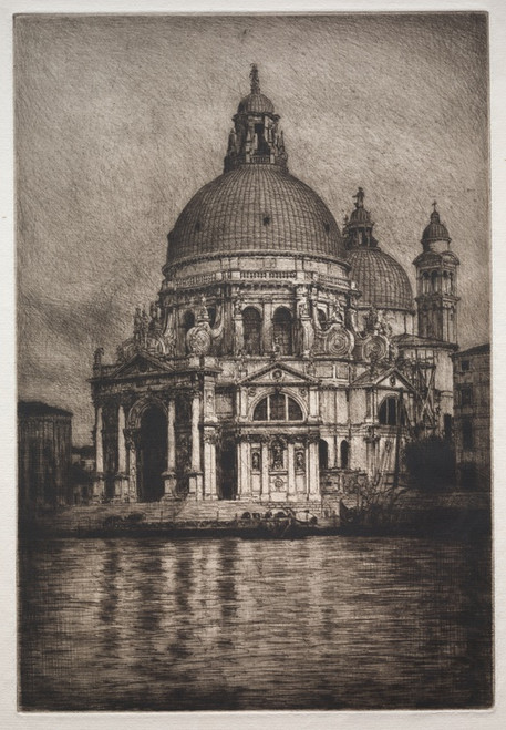 Digital Print - Santa Maria Della Salute #2 by Mortimer Menpes