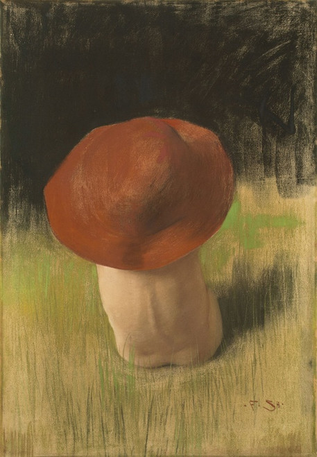 Digital Print - The Mushroom by Franz von Stuck