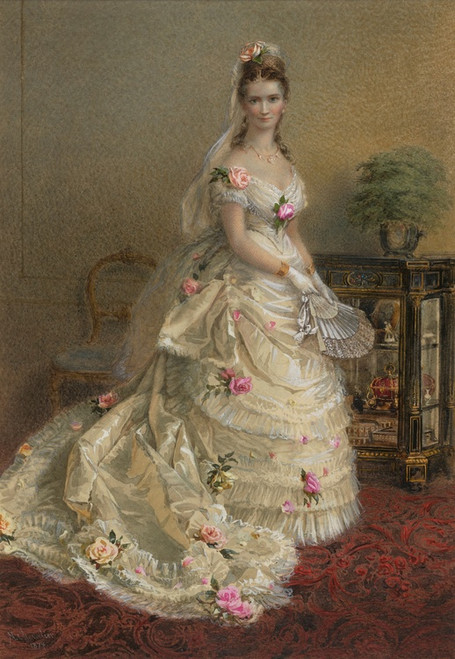 Digital Print - Portrait of Julie Farmer by Nicholas Chevalier