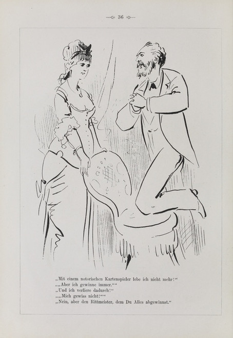 Digital Print - Bilderbuch fur Hagestolze Pl.036 by Karel Klic
