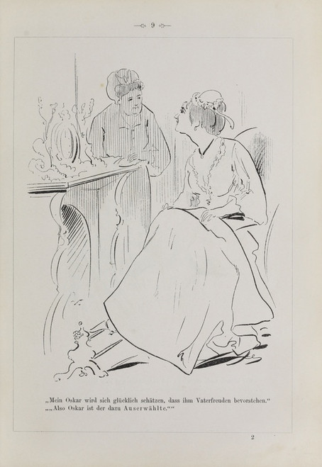 Digital Print - Bilderbuch fur Hagestolze Pl.009 by Karel Klic