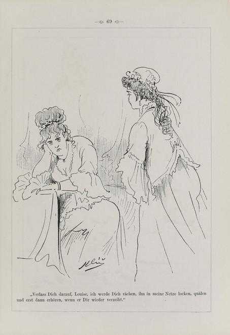 Digital Print - Bilderbuch fur Hagestolze Pl.069 by Karel Klic