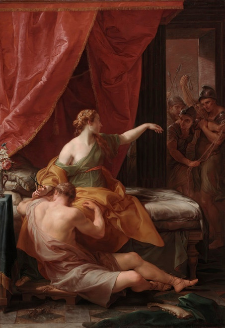 Digital Print - Samson and Delilah by Pompeo Batoni
